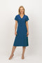5226 Scarf Dress - Teal