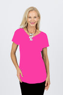 5249 Two Way Top - Pink