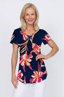 5249 Two Way Top - New Flower