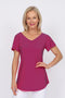 5249 Two Way Top - Fusia