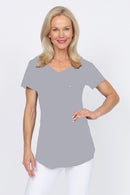 5249 Two Way Top - Slate Grey