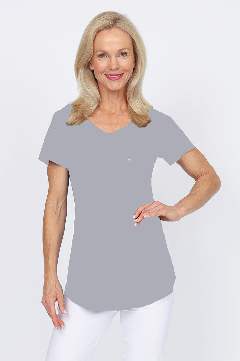 5249 Two Way Top - Slate Grey