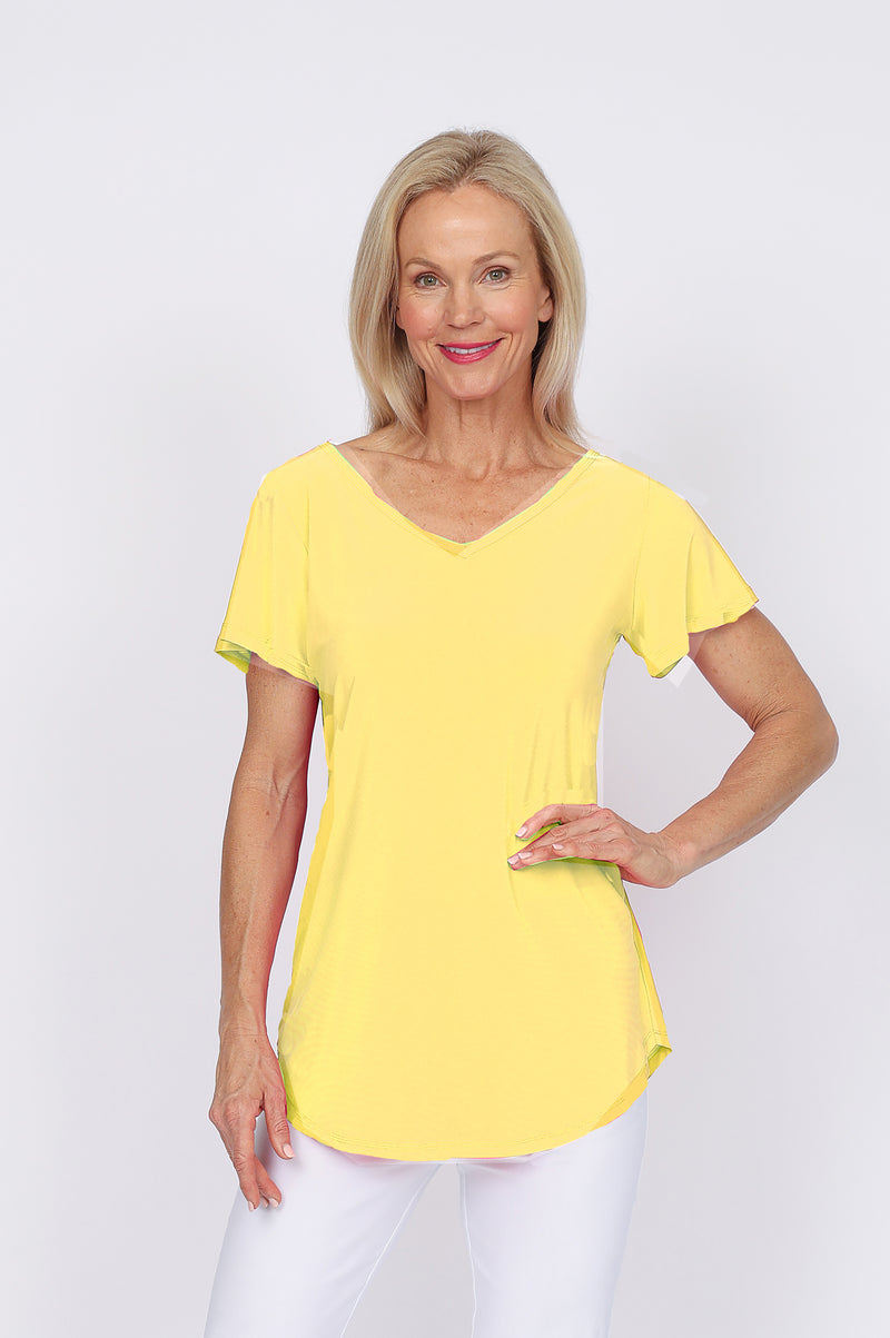 5249 Two Way Top - Yellow