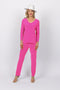 5263 Sorento L/S Raglan - Pink