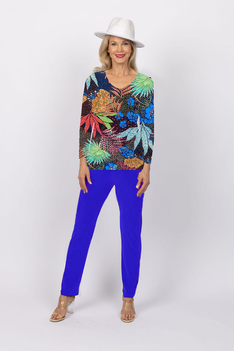 5263 Sorento L/S Raglan - Tropical