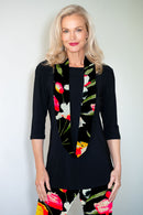 5274 Tube Scarf - Flowers