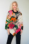 5298 Print Overtop - White Flowers