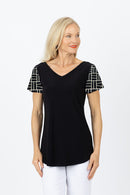 5302 Two Way Top - Black Shape