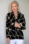 5313 Embellished Zip Cardi - Lightning