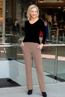 5326 Cigar Pant with Pockets - Latte