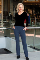 5326 Cigar Pant with Pockets - Teal