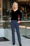 5326 Cigar Pant with Pockets - Teal