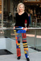5326 Cigar Pant with Pockets - Geometric