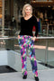 5326 Cigar Pant with Pockets - Purple Haze