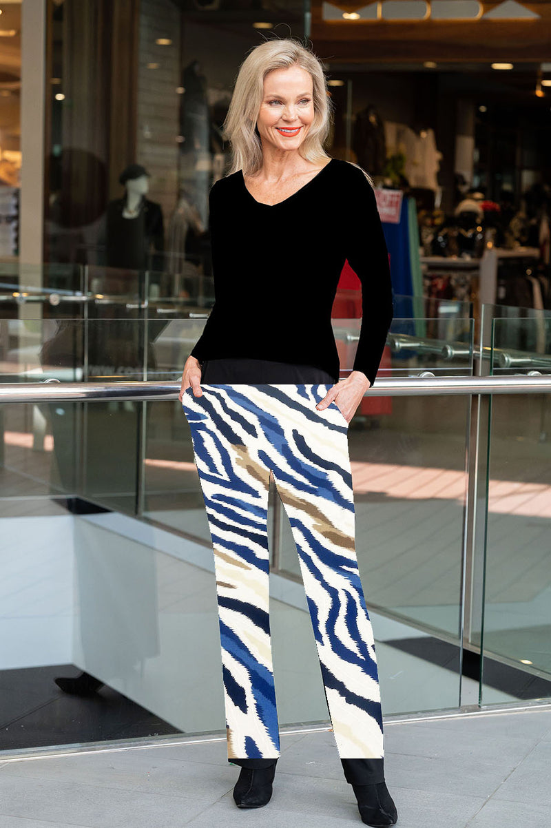 5326 Cigar Pant with Pockets - Sahara