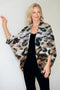 5328 Kimono Cardi - Two Tone Lace