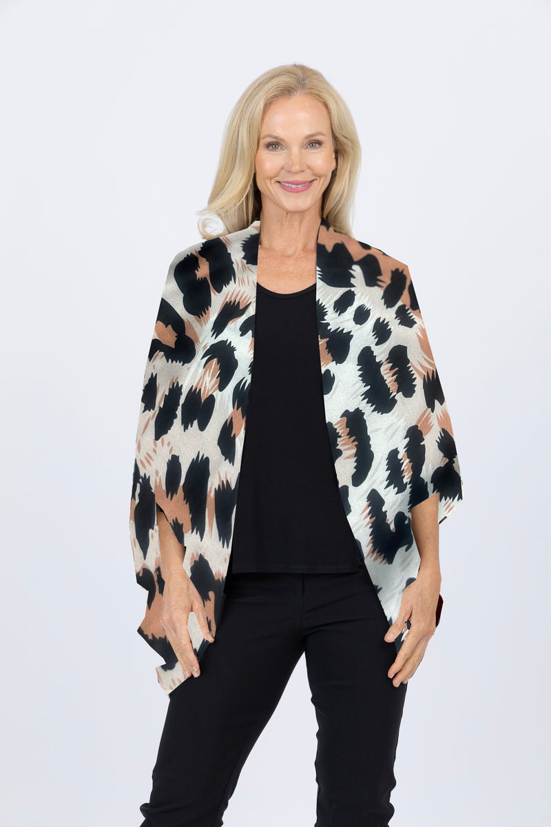 5328 Kimono Cardi - Safari