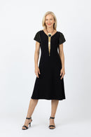 5338 Two Way Dress - Black/White