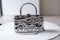 A725 Square handbag - Silver