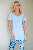 5249 Two Way Top - Blue