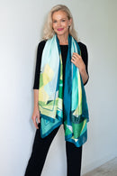 5222 Silk Scarf - Tropical