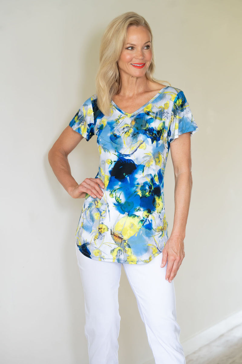 5249 Two Way Top - Greeny