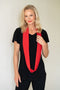 5274 Tube Scarf - fiery Red