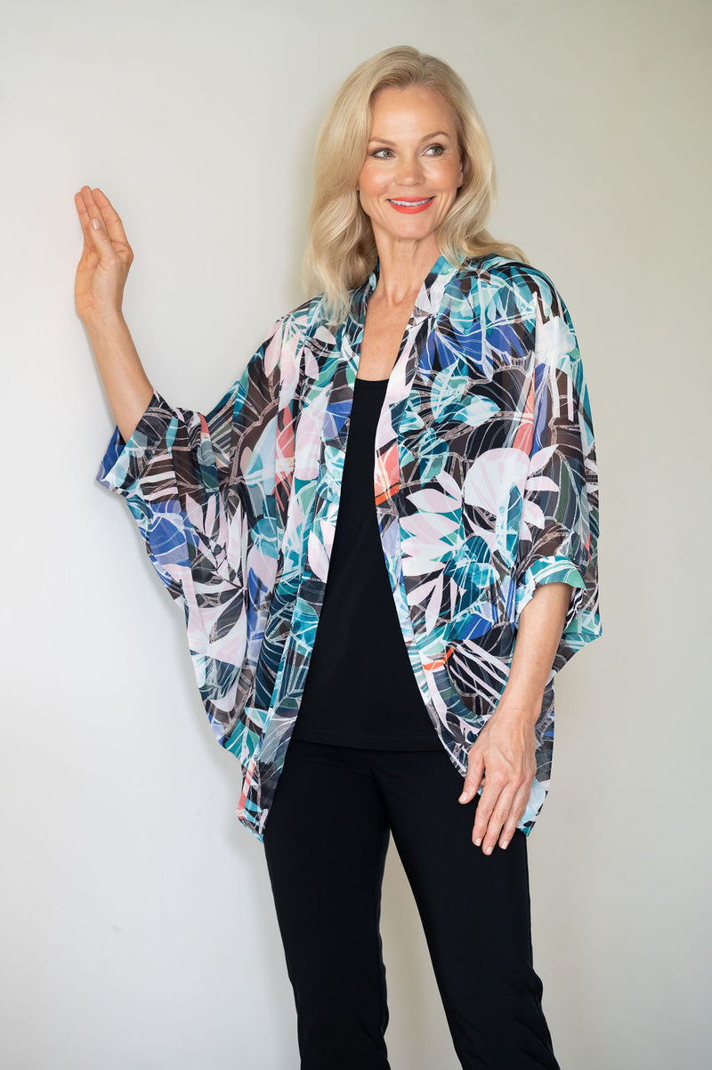 5328 Kimono Cardi - Multi