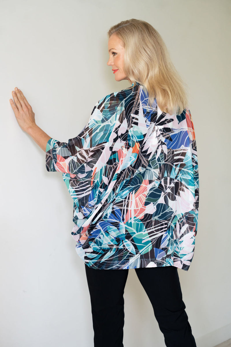 5328 Kimono Cardi - Multi