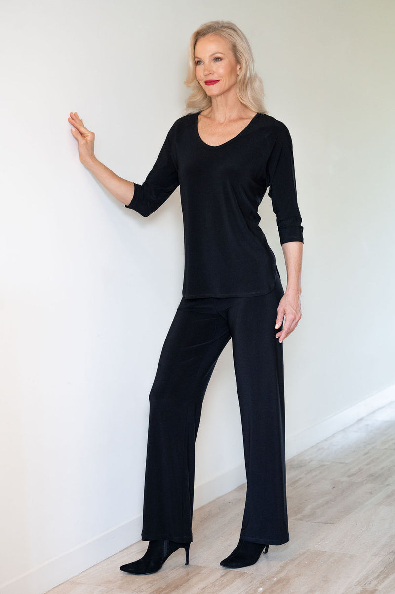 4881 Palazzo Pant - Black