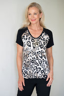 5179 S/S Print Front Raglan - Jag Print