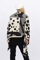 P12 Shawl - Cream Spot