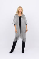 S11 Metallic Shawl - Silver