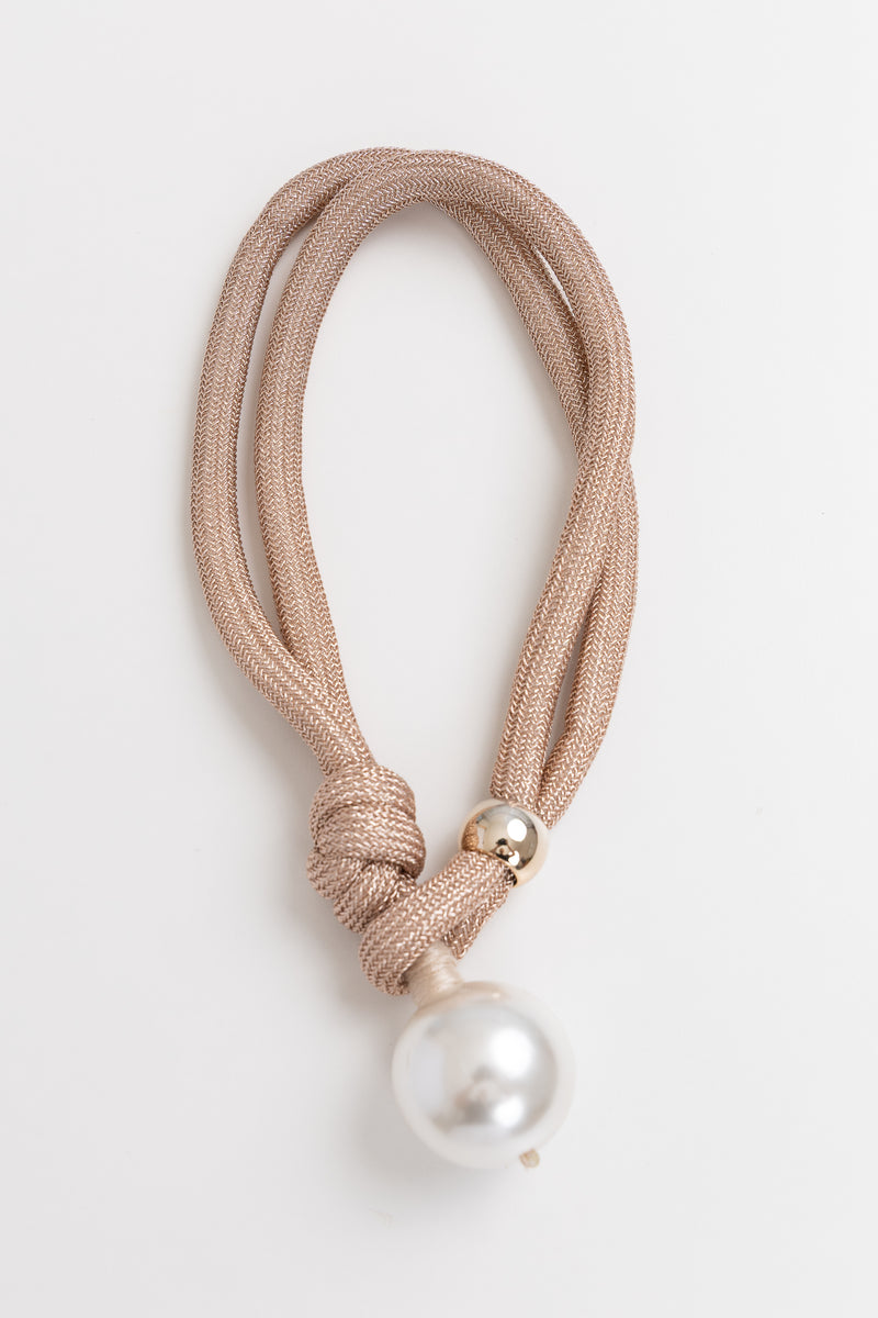 A457 Pearl Necklace - Gold