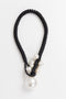 F18 Pearl Necklace - Black