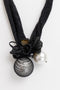 A267 Large Pearl Necklace - Black