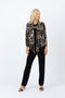 5064 Short Drape Cardi - Animal Coat