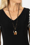 F11 Necklace - Gold/Black