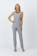 4306E Sorento Singlet - Slate Grey