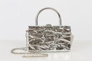 A725 Square handbag - Silver