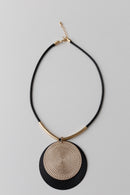 N2 Necklace - Black/Gold