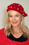 A577 Beret - Red Pearl