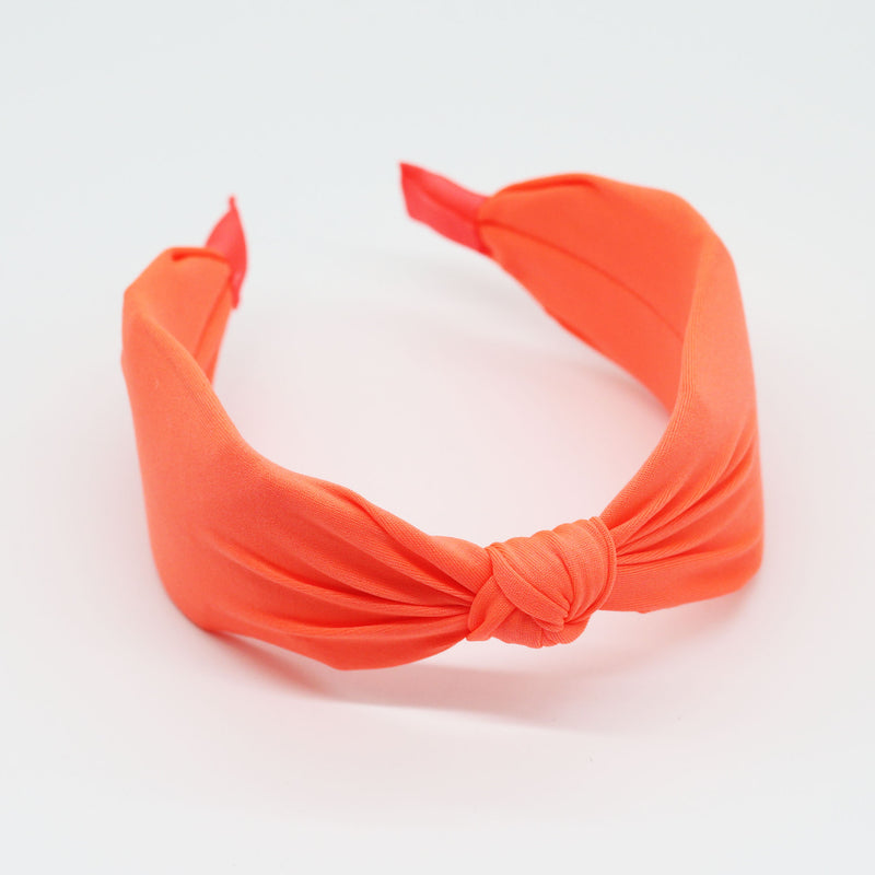 A535 Knot Headband - Orange