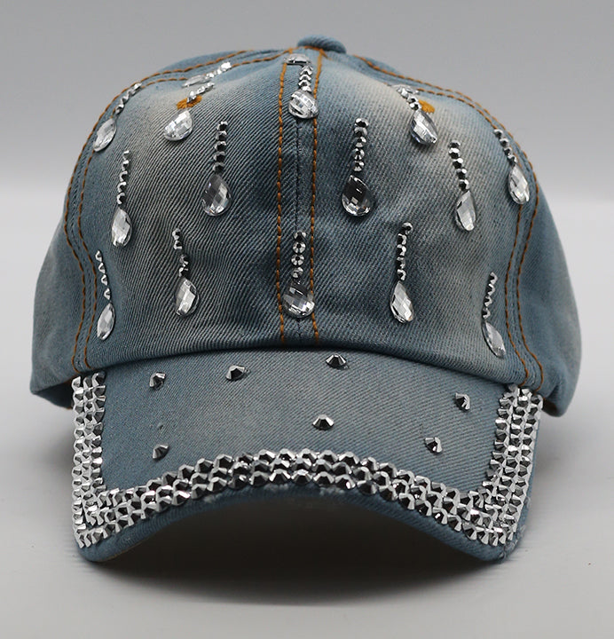 A618 DENIM CAP - LIGHT DENIM